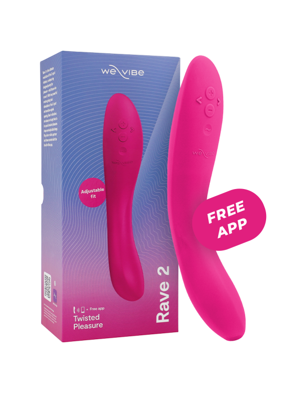 We-Vibe - Rave 2 Vibratore G-Spot Rosa - WE-VIBE - Vibratori punto G | erosidea.com