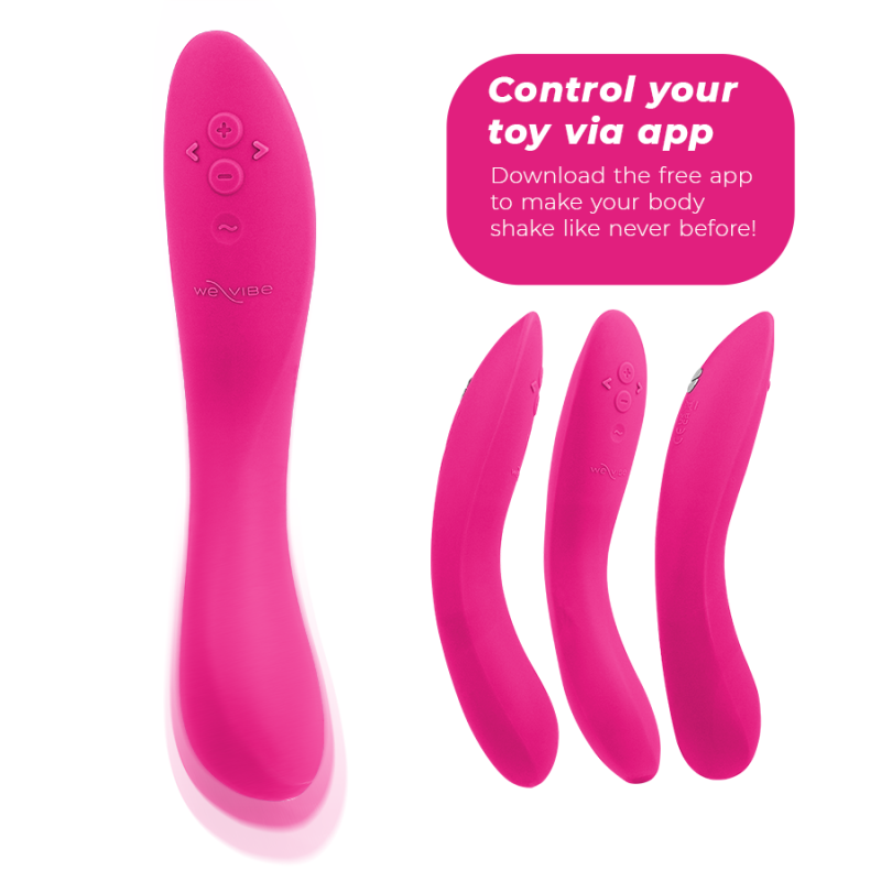 We-Vibe - Rave 2 Vibratore G-Spot Rosa - WE-VIBE - Vibratori punto G | erosidea.com