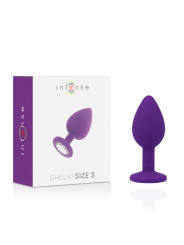 Intense - Shelki S Plug Anale Lilla - INTENSE - Plug e Catene Anali | erosidea.com