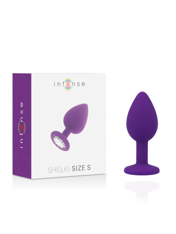Intense - Shelki S Plug Anale Lilla - INTENSE - Plug e Catene Anali | erosidea.com