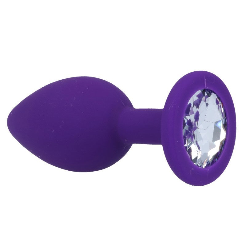 Intense - Shelki S Plug Anale Lilla - INTENSE - Plug e Catene Anali | erosidea.com