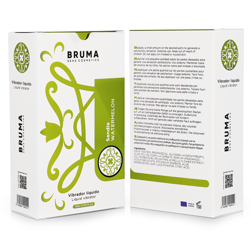 Bruma - Vibratore Liquido Gel Intimo Anguria 15Ml - BRUMA - Vibratori Liquidi | erosidea.com