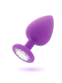 Intense - Shelki S Plug Anale Lilla - INTENSE - Plug e Catene Anali | erosidea.com