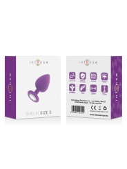 Intense - Shelki S Plug Anale Lilla - INTENSE - Plug e Catene Anali | erosidea.com