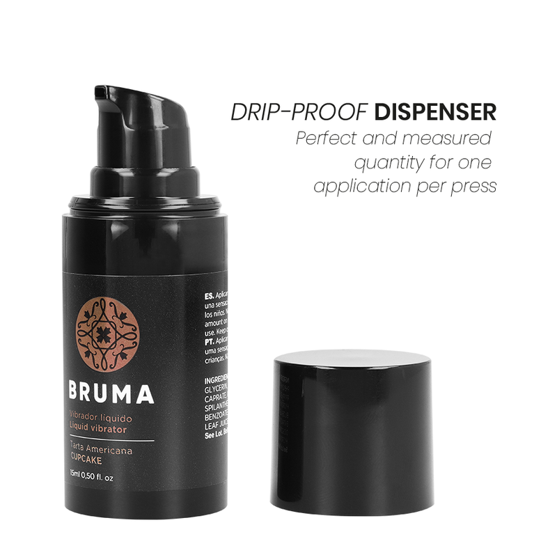 Bruma - Vibratore Liquido Gel Intimo Cupcake 15Ml - BRUMA - Vibratori Liquidi | erosidea.com