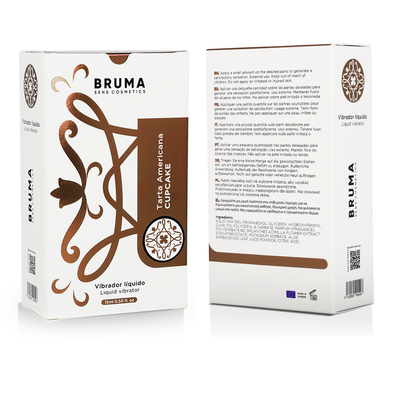 Bruma - Vibratore Liquido Gel Intimo Cupcake 15Ml - BRUMA - Vibratori Liquidi | erosidea.com
