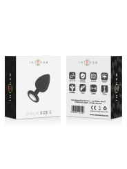 Intense - Helki S Plug Anale Nero - INTENSE - Plug e Catene Anali | erosidea.com