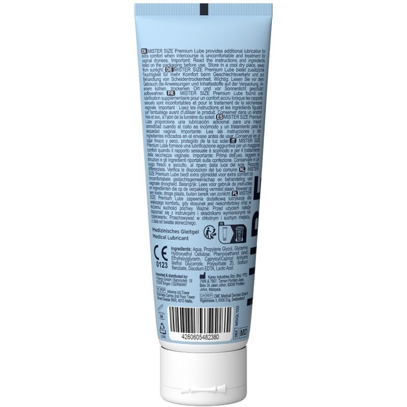 Mister Size - Lubrificante Premium 100 Ml - MISTER SIZE - A Base Silicone | erosidea.com