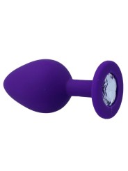 Intense - Shelki M Anal Plug Lilla - INTENSE - Plug e Catene Anali | erosidea.com
