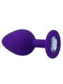 Intense - Shelki M Anal Plug Lilla - INTENSE - Plug e Catene Anali | erosidea.com
