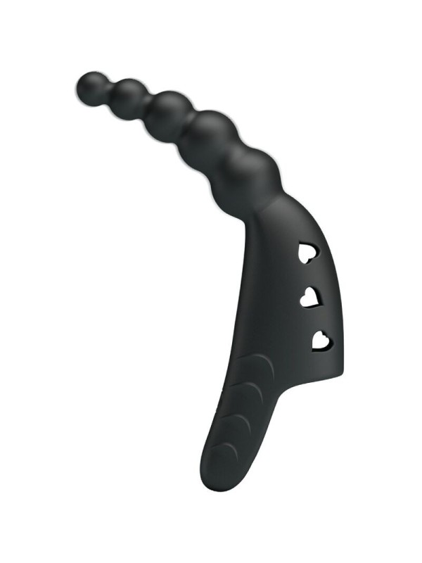 Pretty Love - Vibratore G-Spot Da Dita Jordin 10 Vibrazioni Nero - PRETTY LOVE - Vibratori punto G | erosidea.com