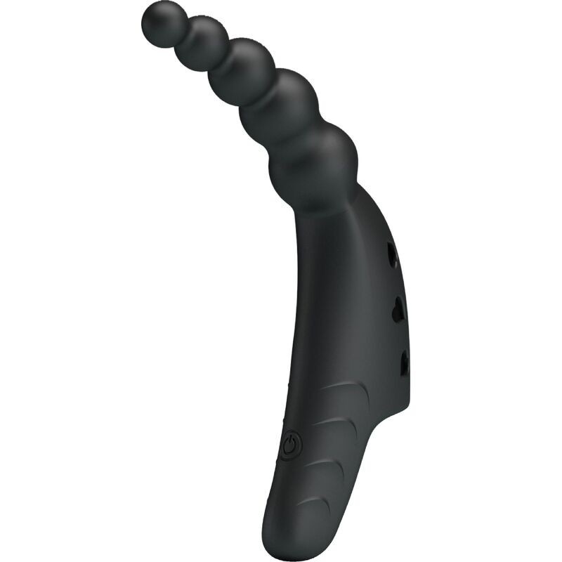Pretty Love - Vibratore G-Spot Da Dita Jordin 10 Vibrazioni Nero - PRETTY LOVE - Vibratori punto G | erosidea.com