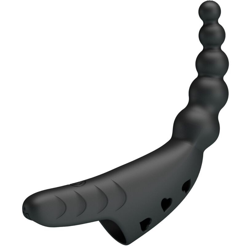 Pretty Love - Vibratore G-Spot Da Dita Jordin 10 Vibrazioni Nero - PRETTY LOVE - Vibratori punto G | erosidea.com