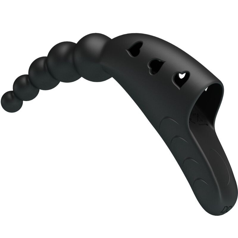 Pretty Love - Vibratore G-Spot Da Dita Jordin 10 Vibrazioni Nero - PRETTY LOVE - Vibratori punto G | erosidea.com