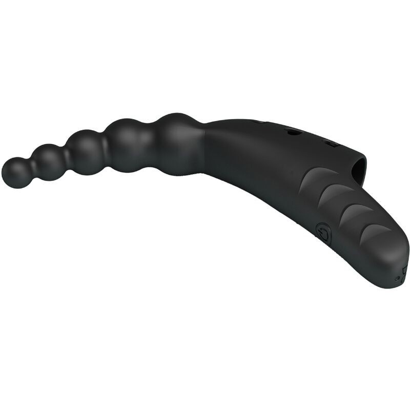 Pretty Love - Vibratore G-Spot Da Dita Jordin 10 Vibrazioni Nero - PRETTY LOVE - Vibratori punto G | erosidea.com