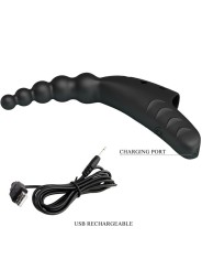 Pretty Love - Vibratore G-Spot Da Dita Jordin 10 Vibrazioni Nero - PRETTY LOVE - Vibratori punto G | erosidea.com