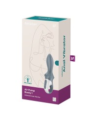 Satisfyer - Air Pump Booty 1 Vibratore Anale Gonfiabile Grigio - SATISFYER VIBRATOR - Vibratori Anali | erosidea.com