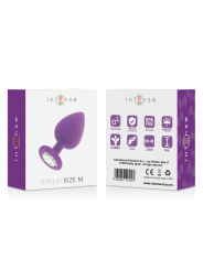 Intense - Shelki M Anal Plug Lilla - INTENSE - Plug e Catene Anali | erosidea.com