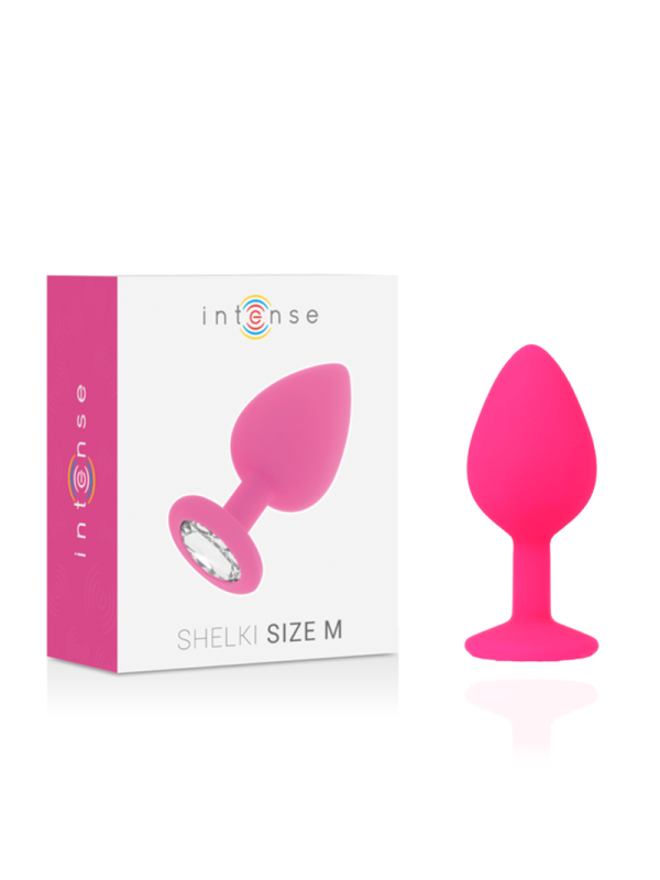 Intense - Shelki M Anal Plug Fucsia - INTENSE - Plug e Catene Anali | erosidea.com