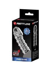 Pretty Love - Guaina Per Pene Stretta E Volumizzante Trasparente - PRETTY LOVE MALE - Guaine e Prolunghe | erosidea.com
