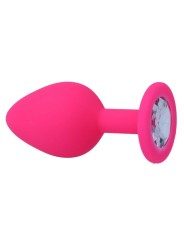 Intense - Shelki M Anal Plug Fucsia - INTENSE - Plug e Catene Anali | erosidea.com
