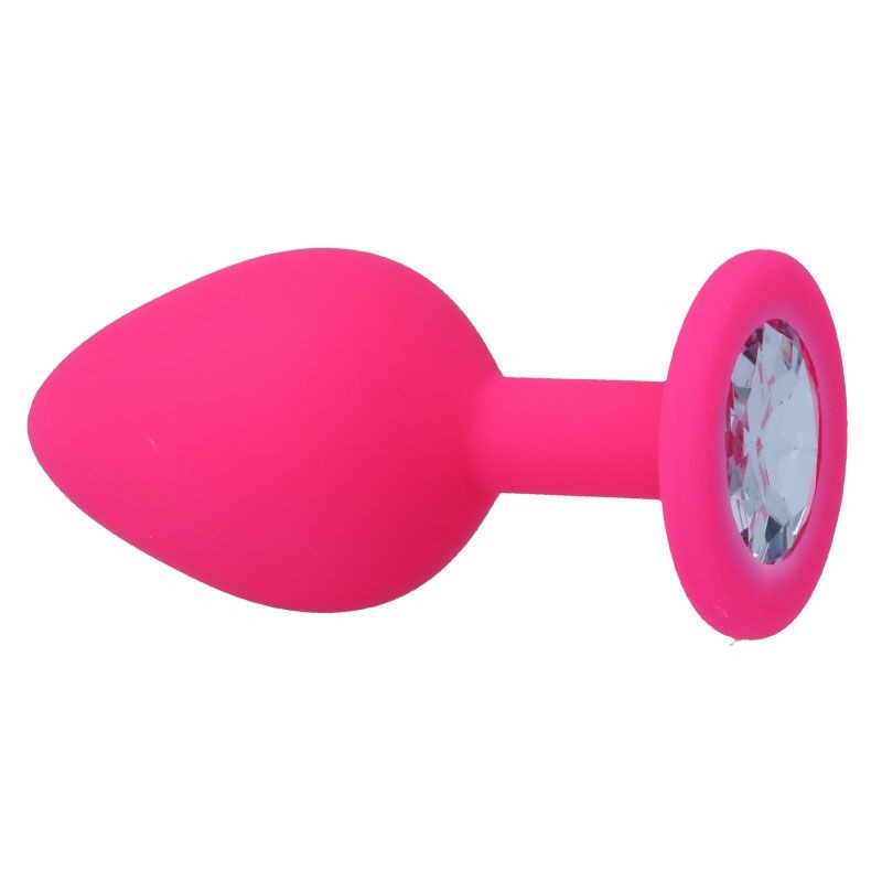 Intense - Shelki M Anal Plug Fucsia - INTENSE - Plug e Catene Anali | erosidea.com