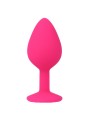 Intense - Shelki M Anal Plug Fucsia - INTENSE - Plug e Catene Anali | erosidea.com