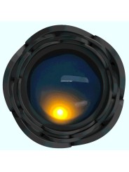 Pretty Love - Tarion Plug Anale Con Luce Led Nero 125 Cm - PRETTY LOVE - Plug e Catene Anali | erosidea.com