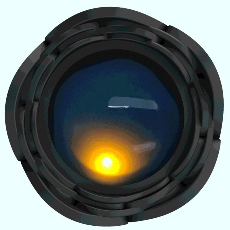 Pretty Love - Tarion Plug Anale Con Luce Led Nero 125 Cm - PRETTY LOVE - Plug e Catene Anali | erosidea.com