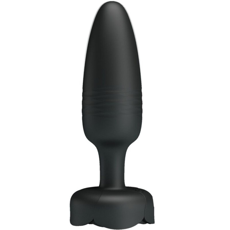 Pretty Love - Tarion Plug Anale Con Luce Led Nero 125 Cm - PRETTY LOVE - Plug e Catene Anali | erosidea.com