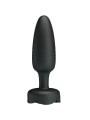 Pretty Love - Tarion Plug Anale Con Luce Led Nero 125 Cm - PRETTY LOVE - Plug e Catene Anali | erosidea.com