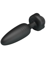 Pretty Love - Tarion Plug Anale Con Luce Led Nero 125 Cm - PRETTY LOVE - Plug e Catene Anali | erosidea.com