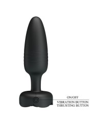 Pretty Love - Tarion Plug Anale Con Luce Led Nero 125 Cm - PRETTY LOVE - Plug e Catene Anali | erosidea.com