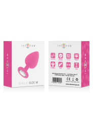 Intense - Shelki M Anal Plug Fucsia - INTENSE - Plug e Catene Anali | erosidea.com