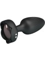 Pretty Love - Varian Plug Anale Con Luce Led Nero 108 Cm - PRETTY LOVE - Plug e Catene Anali | erosidea.com
