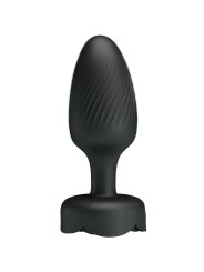 Pretty Love - Varian Plug Anale Con Luce Led Nero 108 Cm - PRETTY LOVE - Plug e Catene Anali | erosidea.com