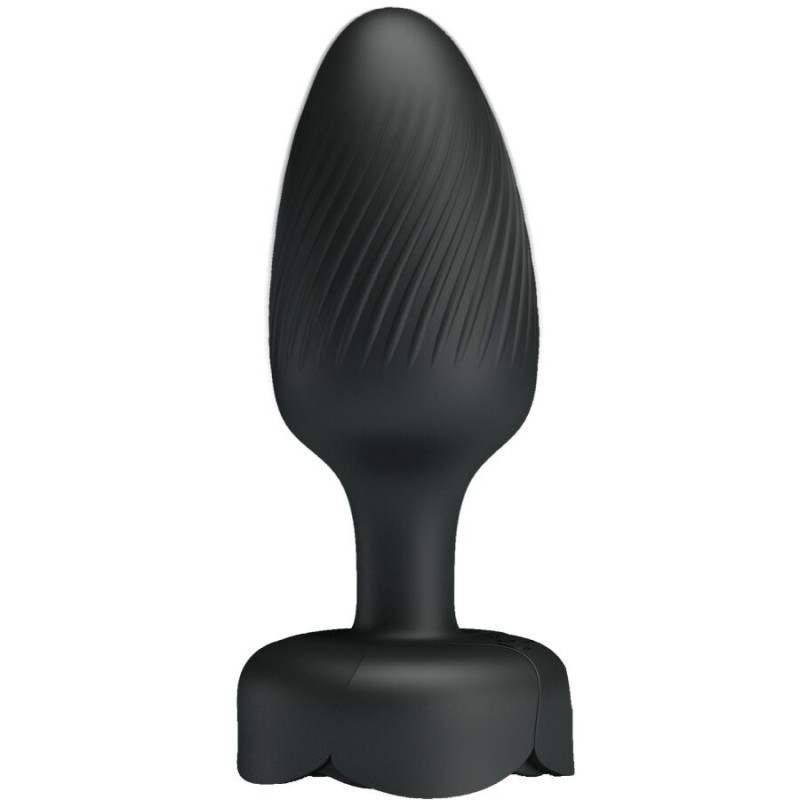 Pretty Love - Varian Plug Anale Con Luce Led Nero 108 Cm - PRETTY LOVE - Plug e Catene Anali | erosidea.com