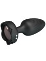Pretty Love - Osborn Plug Anale Con Luce Led Nero 98 Cm - PRETTY LOVE - Plug e Catene Anali | erosidea.com