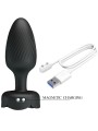 Pretty Love - Osborn Plug Anale Con Luce Led Nero 98 Cm - PRETTY LOVE - Plug e Catene Anali | erosidea.com