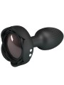 Pretty Love - Plug Anale Olman Con Luce Led Nero 88 Cm - PRETTY LOVE - Plug e Catene Anali | erosidea.com