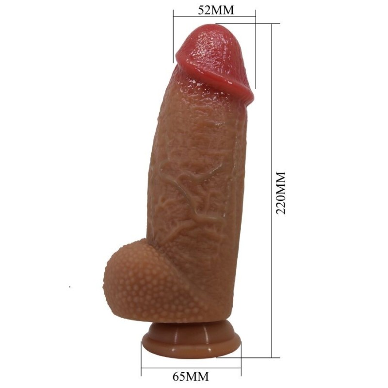 Pretty Love - Achille Dildo Ultra Realistico 22 Cm - PRETTY LOVE HIGH GRADE - Dildo Realistici | erosidea.com