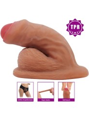 Pretty Love - Warnell Dildo Ultra Realistico Ed Elastico 95 Cm Mulato - PRETTY LOVE - Dildo Realistici | erosidea.com