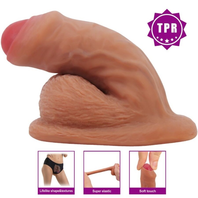 Pretty Love - Warnell Dildo Ultra Realistico Ed Elastico 95 Cm Mulato - PRETTY LOVE - Dildo Realistici | erosidea.com