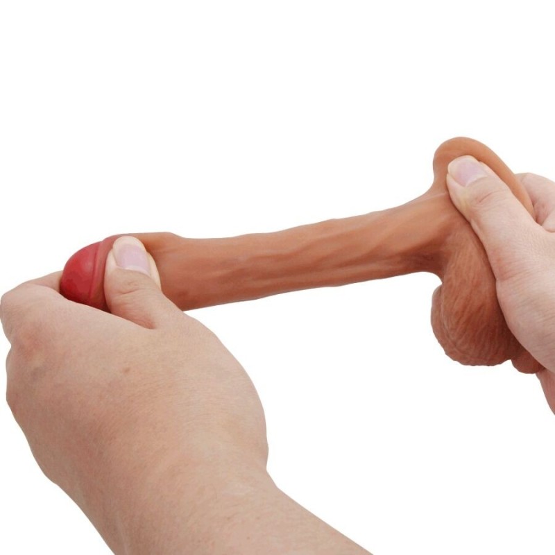 Pretty Love - Warnell Dildo Ultra Realistico Ed Elastico 95 Cm Mulato - PRETTY LOVE - Dildo Realistici | erosidea.com