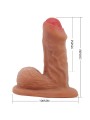 Pretty Love - Warnell Dildo Ultra Realistico Ed Elastico 95 Cm Mulato - PRETTY LOVE - Dildo Realistici | erosidea.com