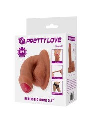 Pretty Love - Warnell Dildo Ultra Realistico Ed Elastico 95 Cm Mulato - PRETTY LOVE - Dildo Realistici | erosidea.com