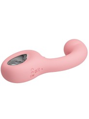 Pretty Love - Erynnyes Vibratore Punto G + Stimolatore Clitoride 10 Vibrazioni Rosa - PRETTY LOVE SMART - Vibratori punto G | erosidea.com