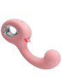 Pretty Love - Erynnyes Vibratore Punto G + Stimolatore Clitoride 10 Vibrazioni Rosa - PRETTY LOVE SMART - Vibratori punto G | erosidea.com