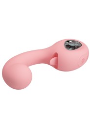 Pretty Love - Erynnyes Vibratore Punto G + Stimolatore Clitoride 10 Vibrazioni Rosa - PRETTY LOVE SMART - Vibratori punto G | erosidea.com
