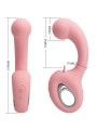 Pretty Love - Erynnyes Vibratore Punto G + Stimolatore Clitoride 10 Vibrazioni Rosa - PRETTY LOVE SMART - Vibratori punto G | erosidea.com